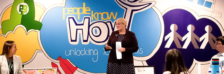 Featured image for “Christina McKelvie MSP visits People Know How”