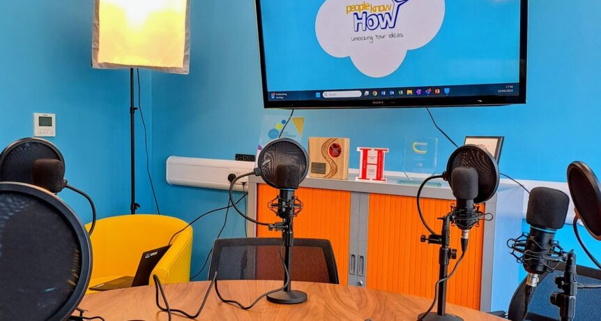 The People Know How podcast studio